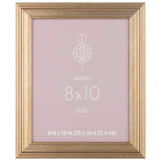 Aspect 8" x 10" Gold Wide Frame by Studio Décor®